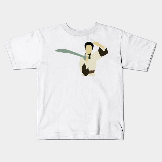 Crouching Tiger Hidden Dragon Kids T-Shirt by FutureSpaceDesigns